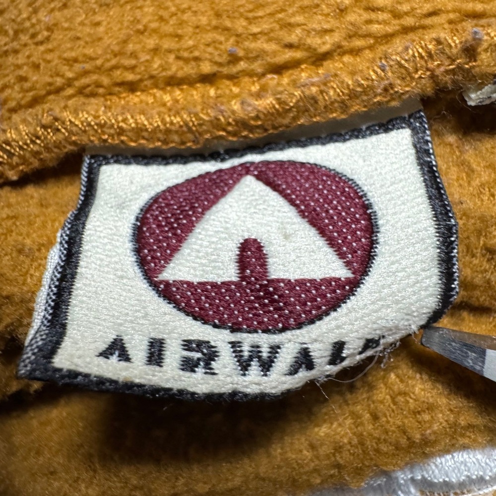Vintage Airwalk Mens XL Fleece Pullover 1/4 Zip Jacket‎ Retro 90s Heavy Cotton - Picture 5 of 10